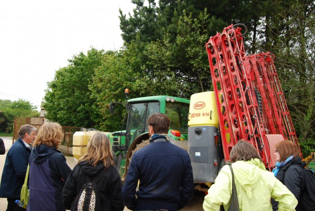 Modern agricultural machinery